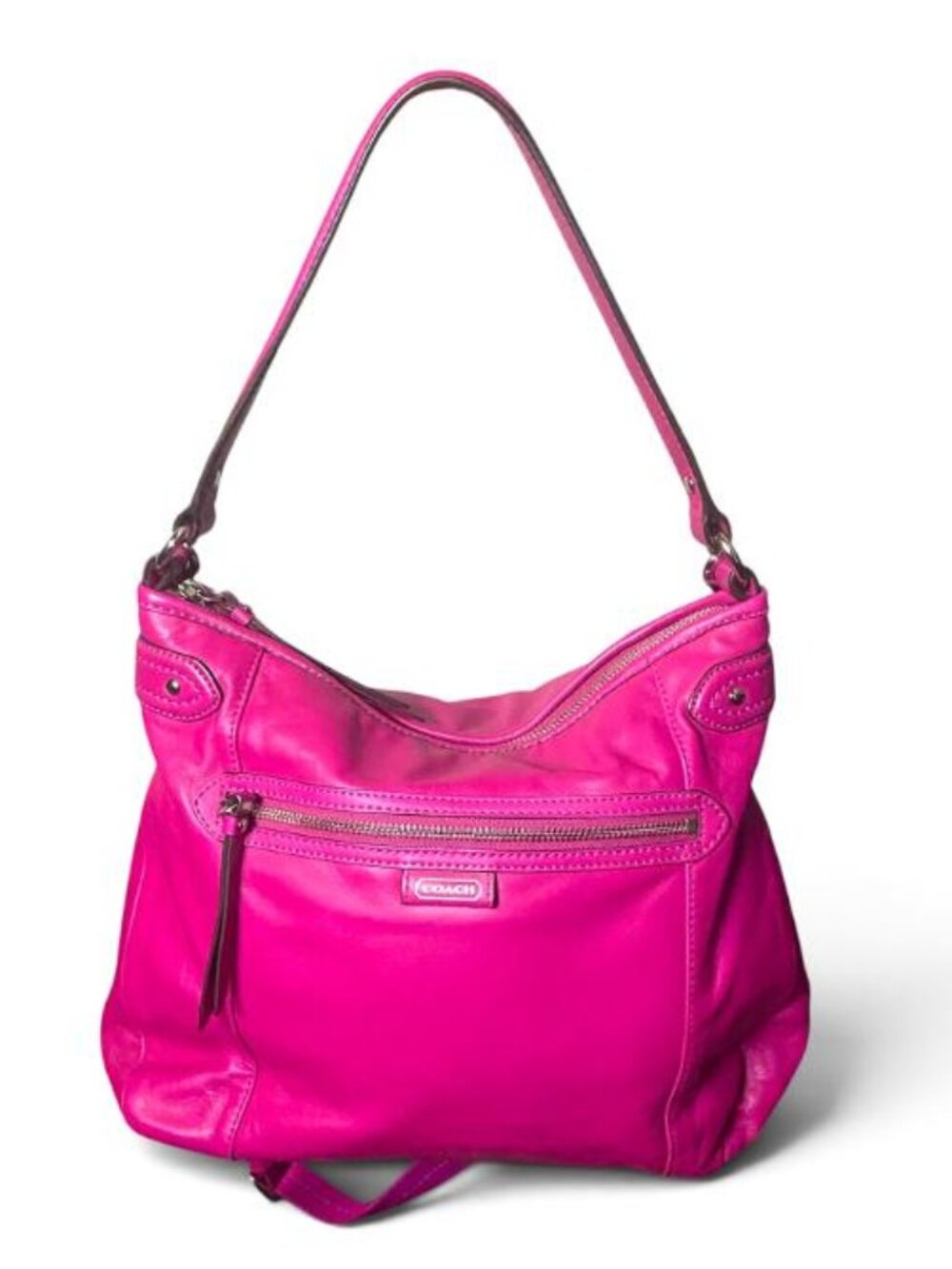 COACH - Daisy Pink/Magenta Leather Convertible Women's Purse $498